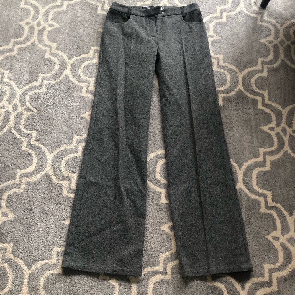 Sportmax by Max Mara Grey Wool Pants Size 8